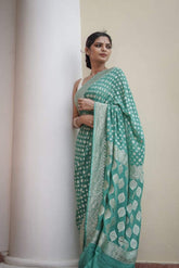 Banarasi Soft Georgette Silk image 12