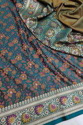 Mashru Silk Tanchui Banarasi Saree image 3