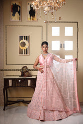 Flamingo Light Pink Lehenga image 1