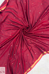 Katthai - Pure Mulmul Cotton with Pom-Poms