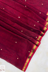 Katthai - Pure Mulmul Cotton with Pom-Poms