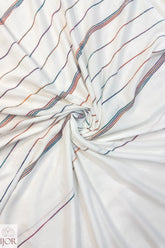 Shubhra Kavita Khes Pure Khadi Cotton With Blouse Piece White