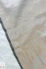 Sandalwood Glow Raga Tissue Saree