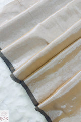 Sandalwood Glow Raga Tissue Saree