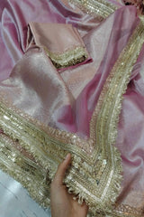 Banarasi Glass Tissue Silk Saree