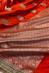 Mashru Silk Banarasi Saree image 3