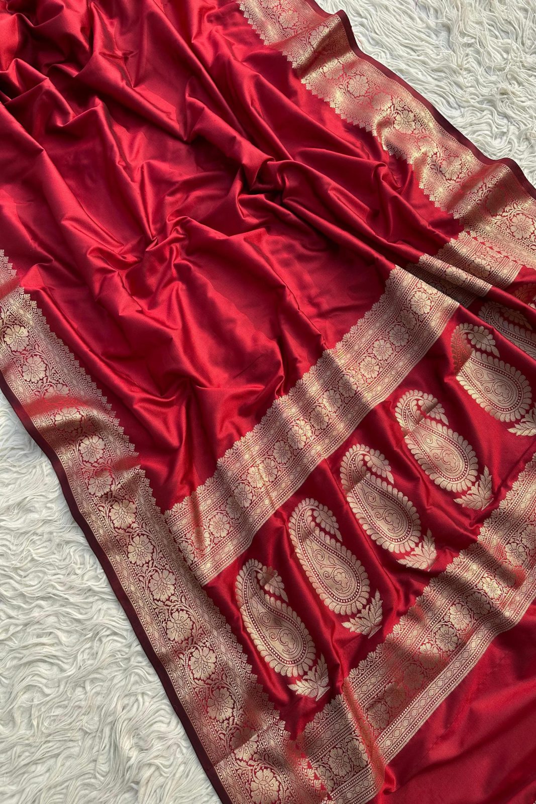 Banarasi Soft Semi Katan Silk Saree image 6