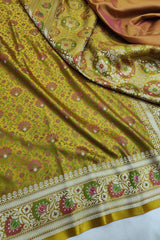 Mashru Silk Tanchui Banarasi Saree image 0