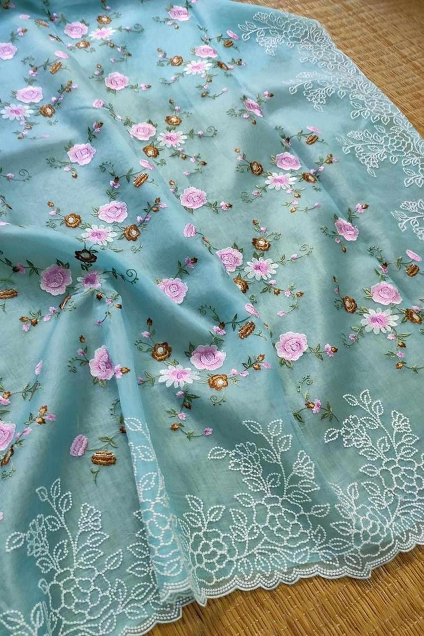 Banarasi Soft Organza Silk Saree