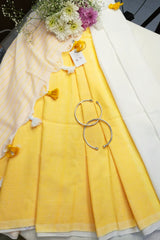Suryaprabha - Pure Khadi Cotton Yellow