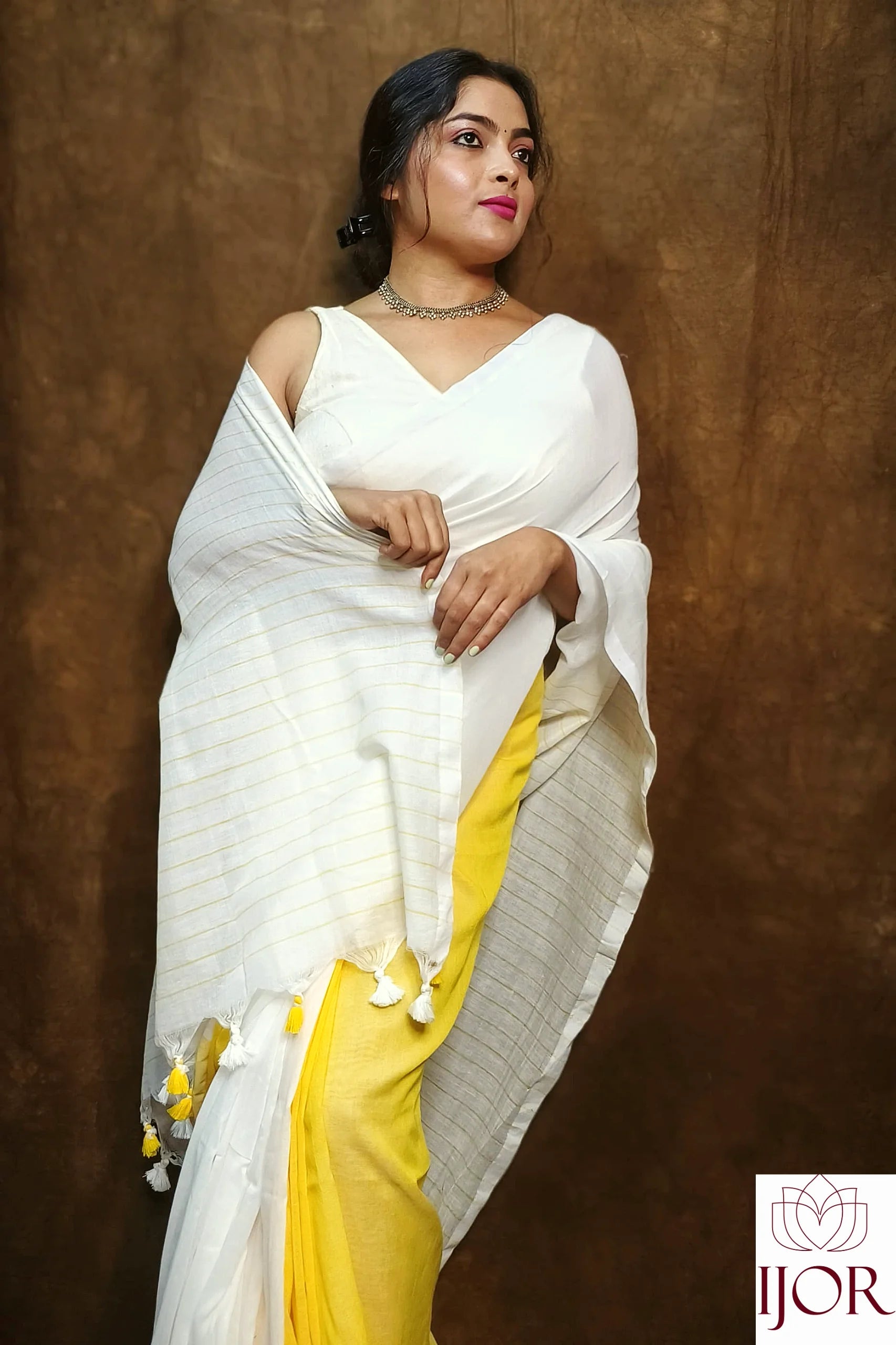 Suryaprabha - Pure Khadi Cotton Yellow