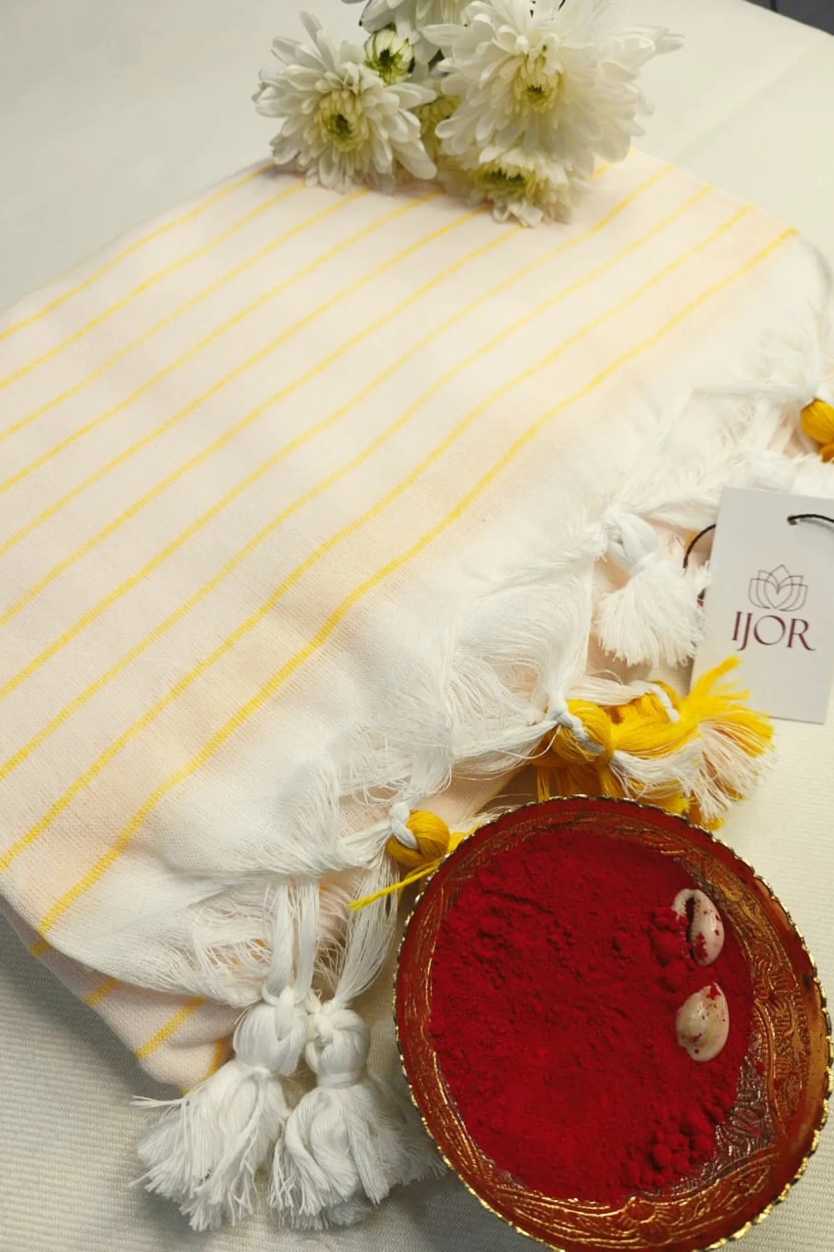 Suryaprabha - Pure Khadi Cotton Yellow
