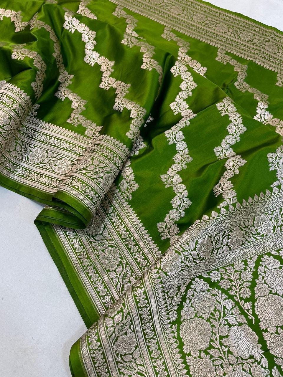 Mashru Silk Sarees vintage ada with blouse