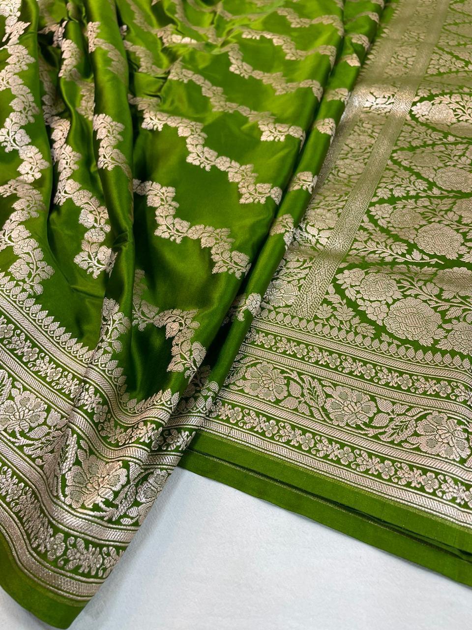 Mashru Silk Sarees vintage ada with blouse