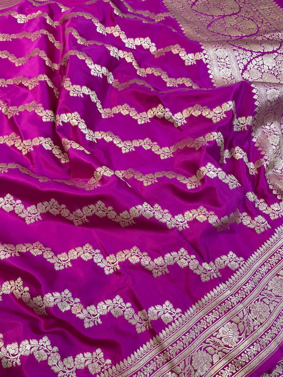 Mashru Silk Sarees vintage ada with blouse