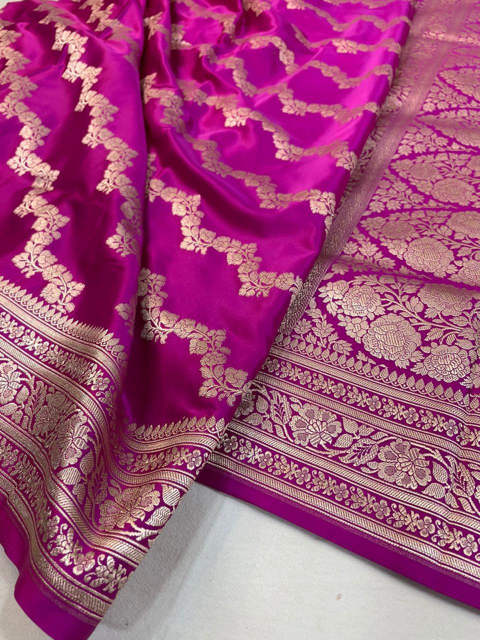 Mashru Silk Sarees vintage ada with blouse
