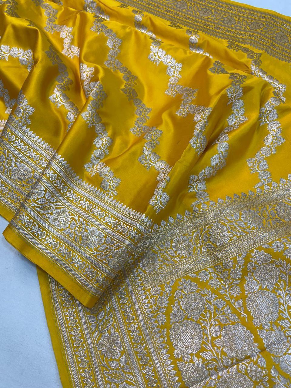 Mashru Silk Sarees vintage ada with blouse
