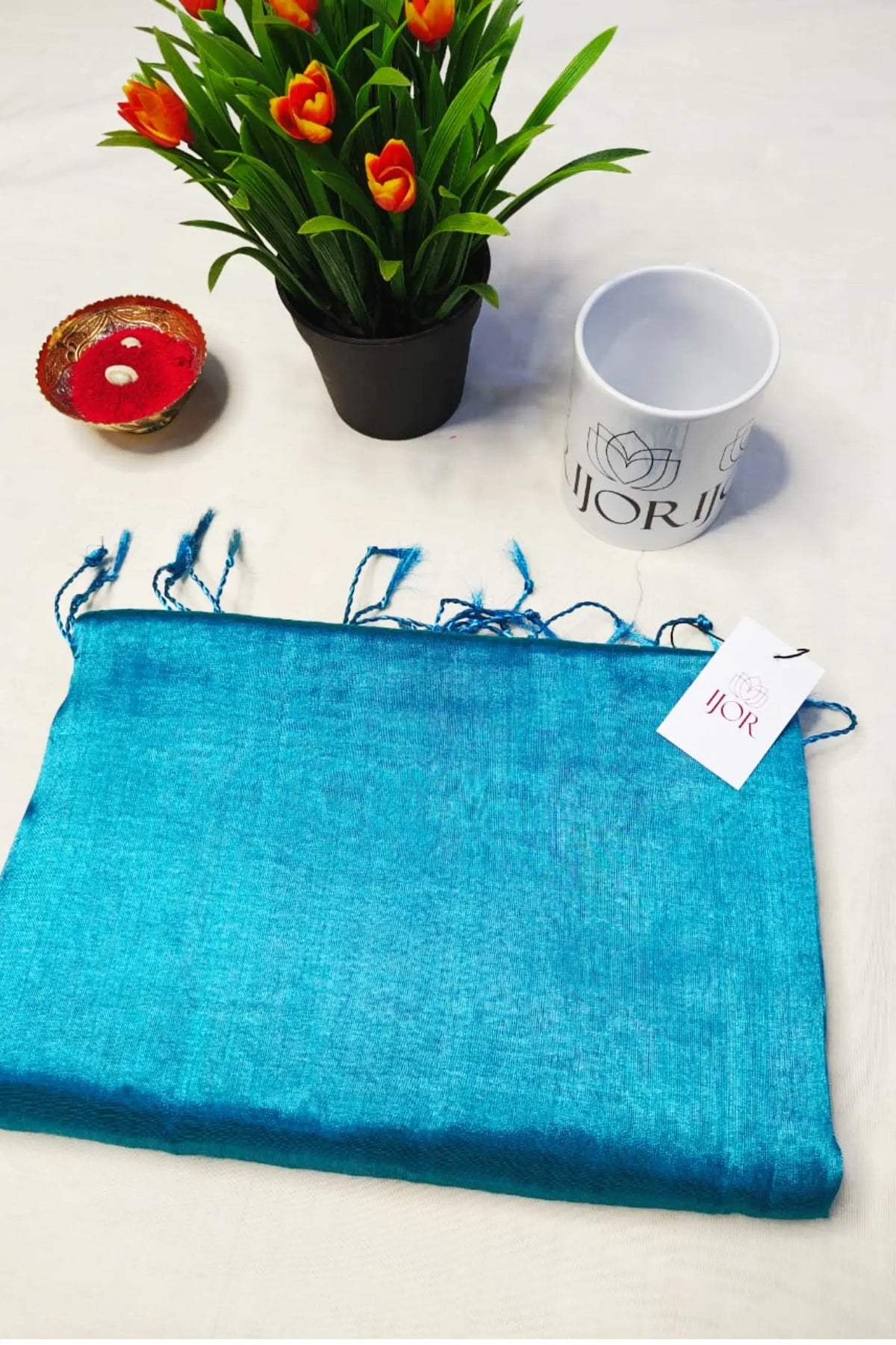 Revati - Ocean Blue Raga Tissue
