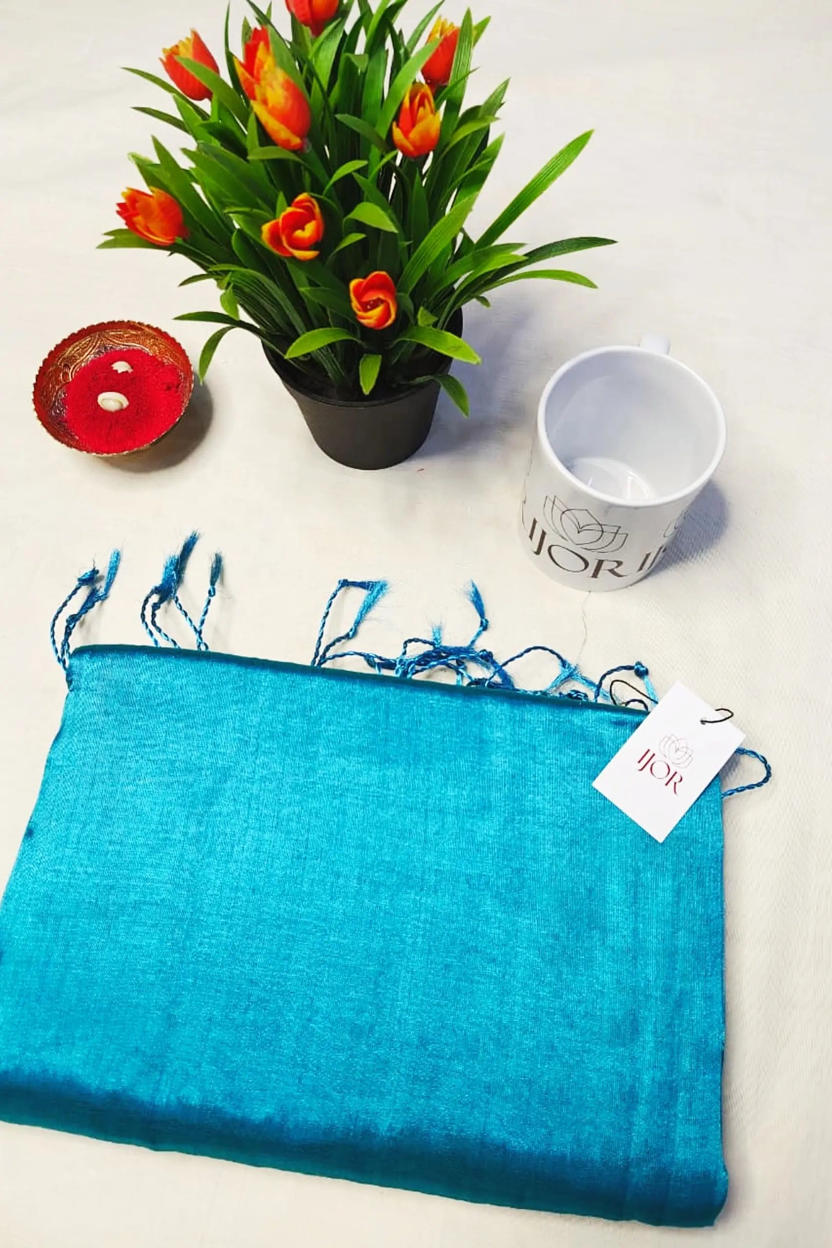Revati - Ocean Blue Raga Tissue