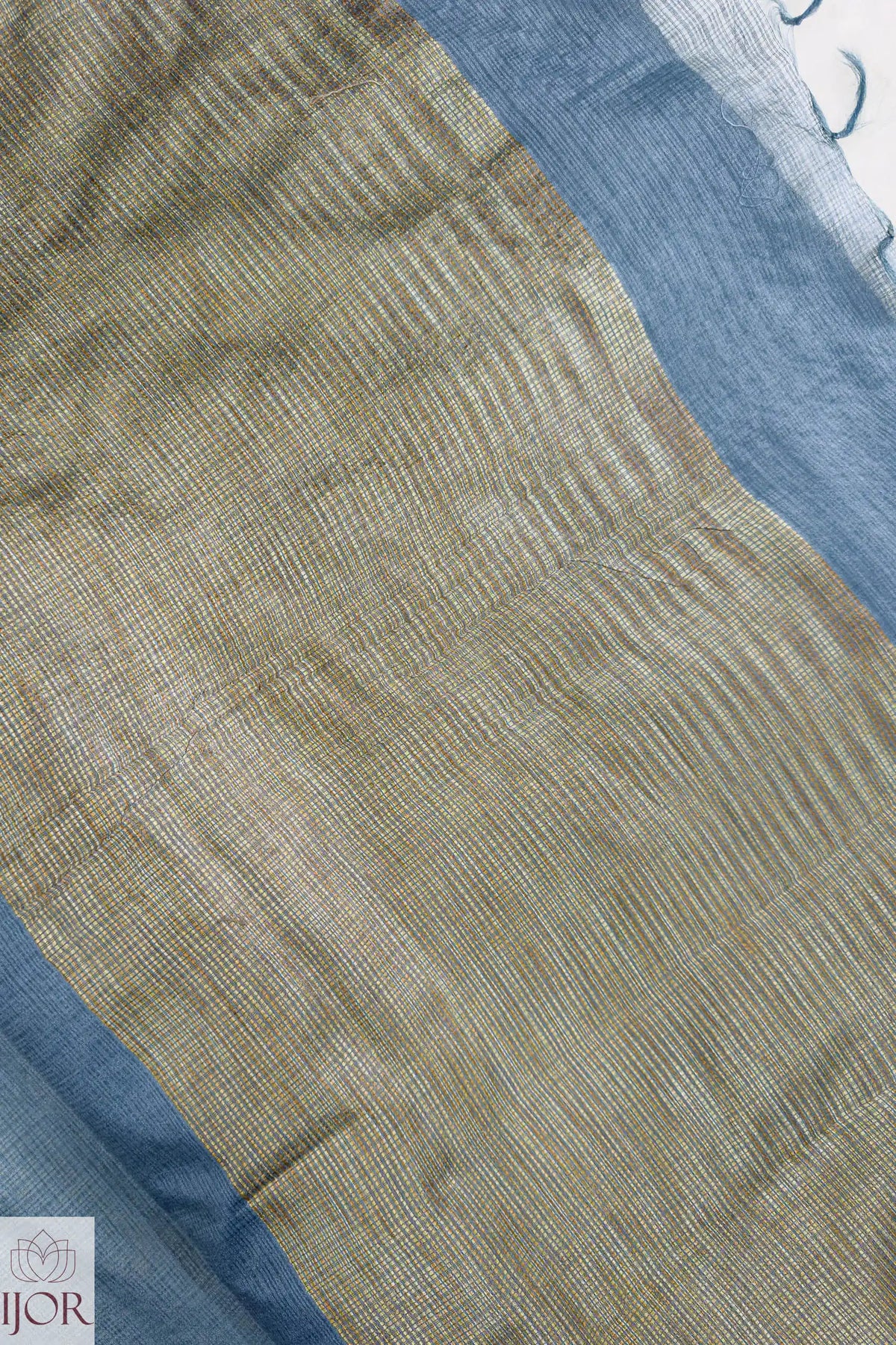 Samudra Pure Kota Silk Blue Color