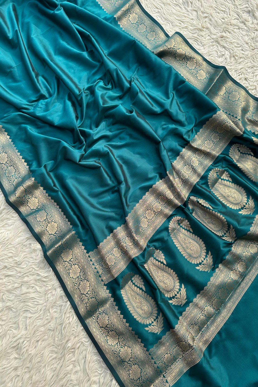 Banarasi Soft Semi Katan Silk Saree image 7