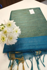 Samudra Pure Kota Silk Blue Color