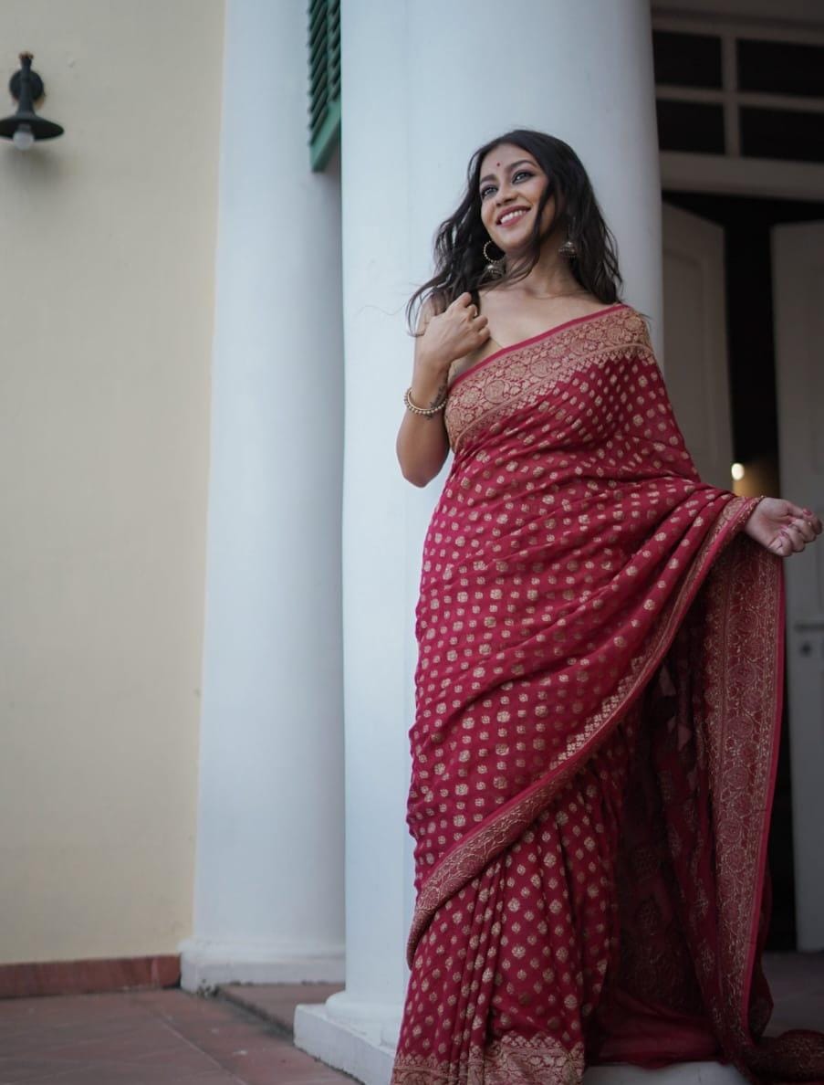 Banarasi Soft Georgette Silk