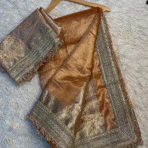 Banarasi Soft Tissue Silk Maharani Saree